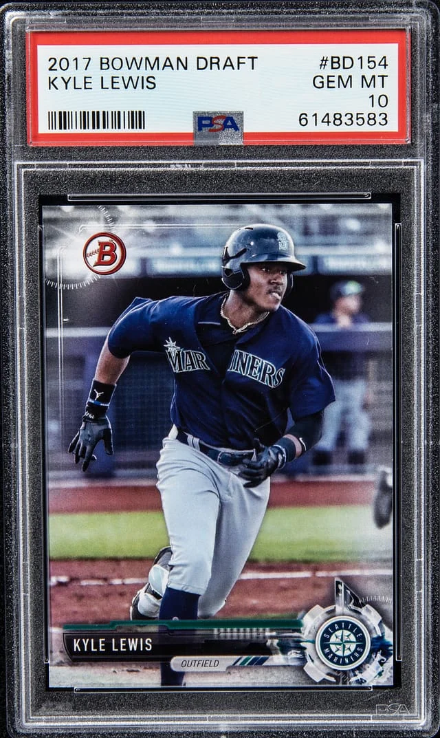 2017 Bowman Draft Kyle Lewis #BD-154 card image