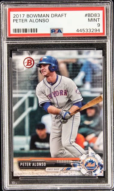 2017 Bowman Draft Peter Alonso #BD83 card image