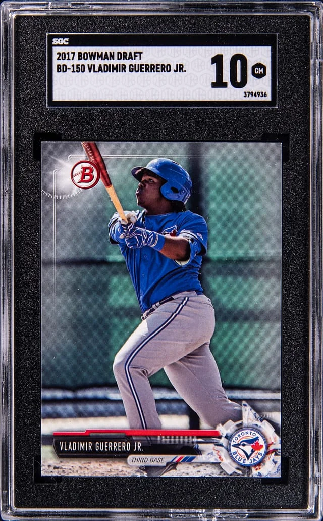 2017 Bowman Draft Vladimir Guerrero Jr. #BD-150 card image