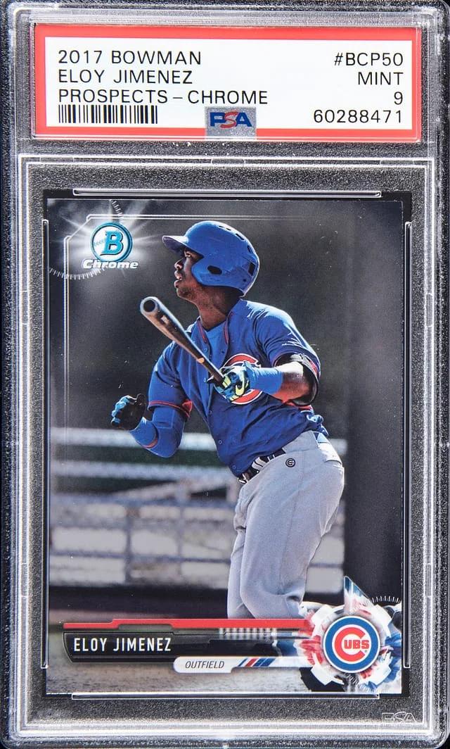 2017 Bowman Eloy Jimenez Prospects Chrome #BCP50 card image