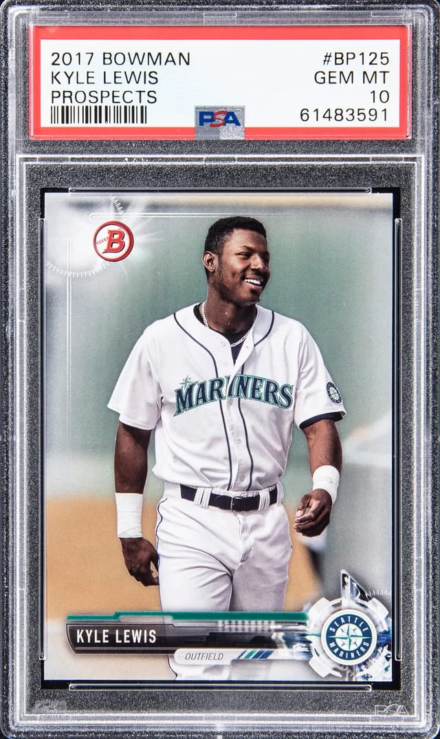 2017 Bowman Kyle Lewis Prospects #BP-125 card image