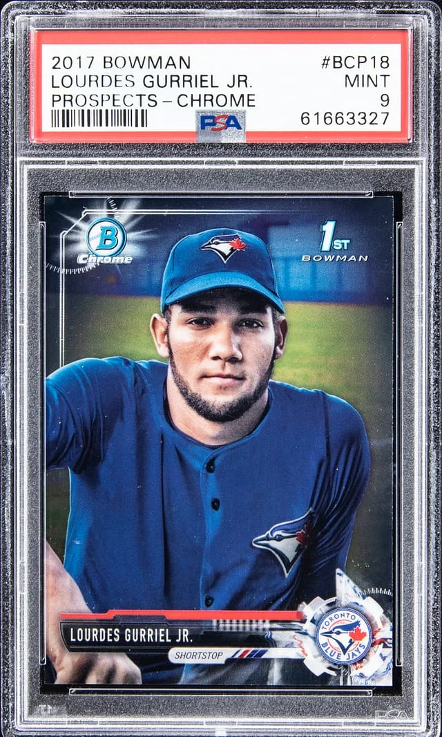 2017 Bowman Lourdes Gurriel Jr. Prospects Chrome #BCP18 card image