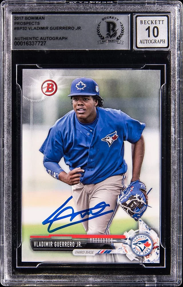 2017 Bowman Vladimir Guerrero Jr. Prospects #BP32 card image