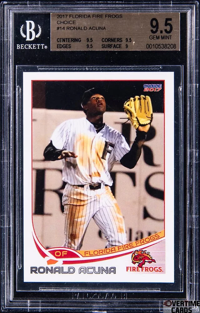 2017 Choice Florida Fire Frogs Ronald Acuna Jr. #14 card image