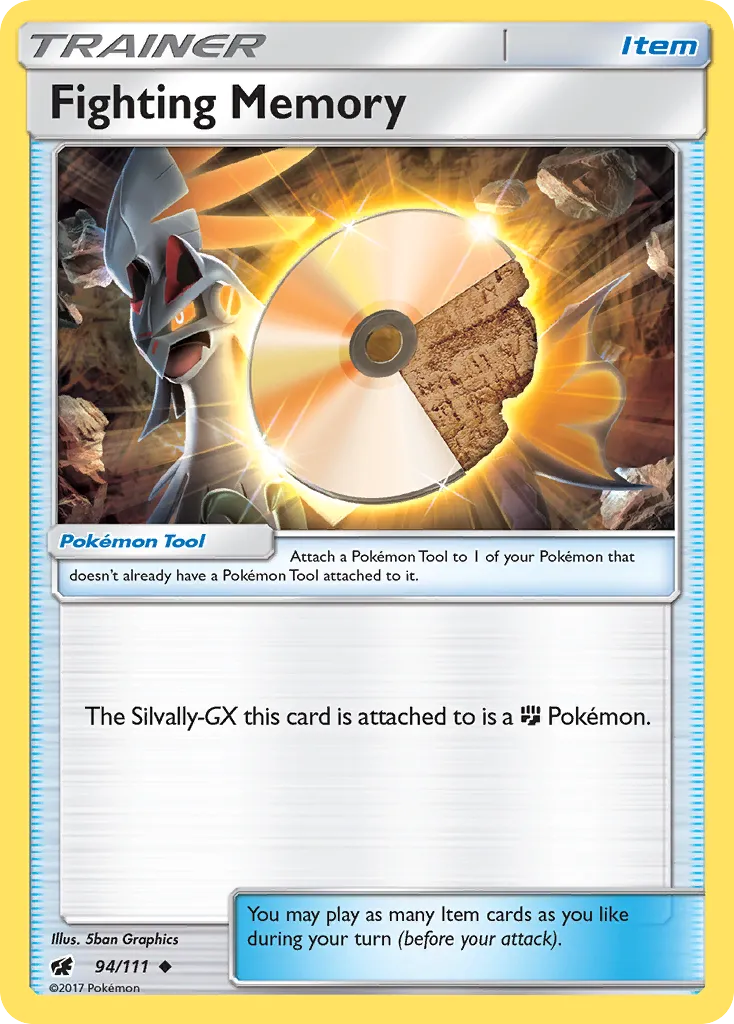 2017 Crimson Invasion Fighting Memory Uncommon #094/111 Uncommon card image