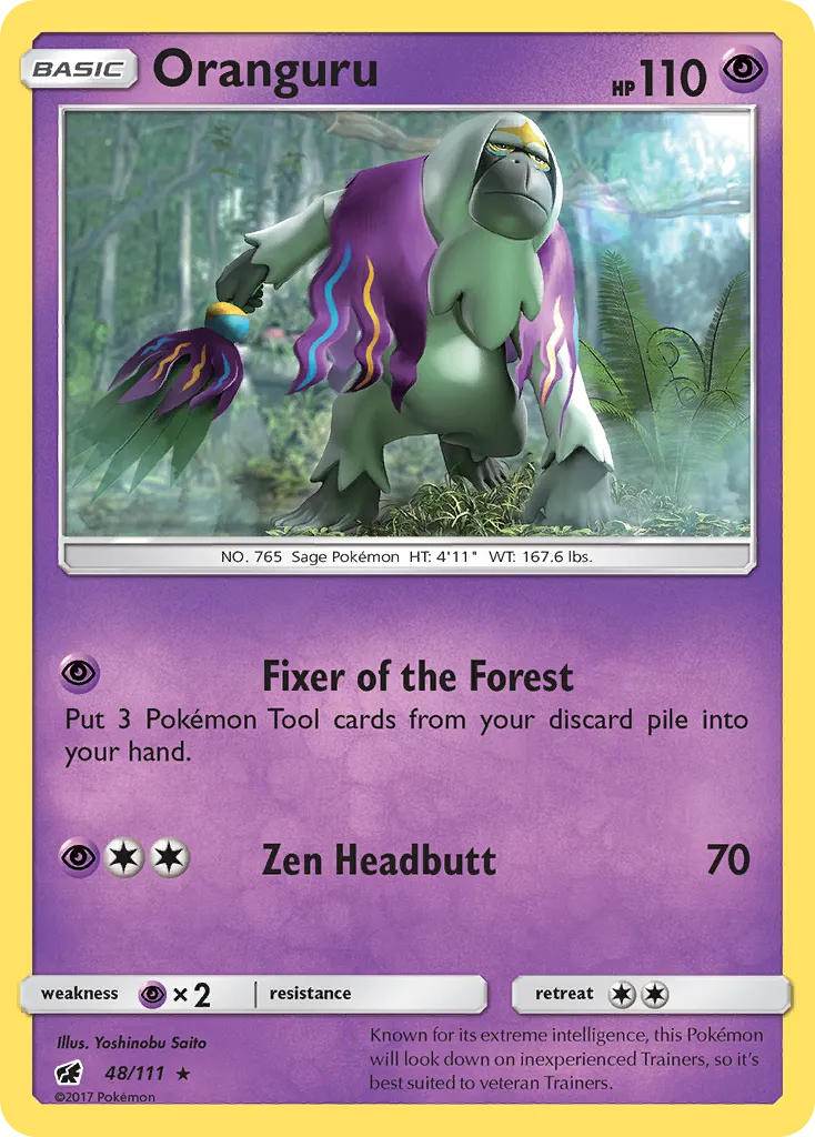 2017 Crimson Invasion Oranguru #048/111 Rare card image
