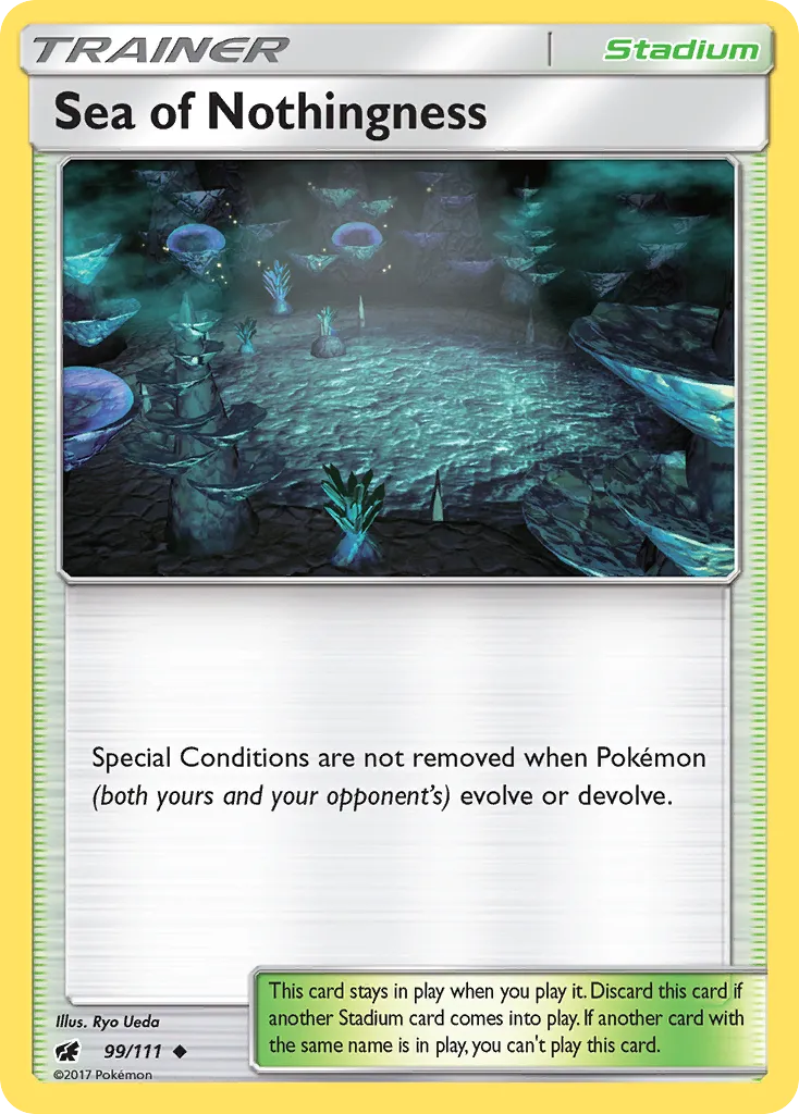 2017 Crimson Invasion Sea of Nothingness #099/111 Uncommon card image