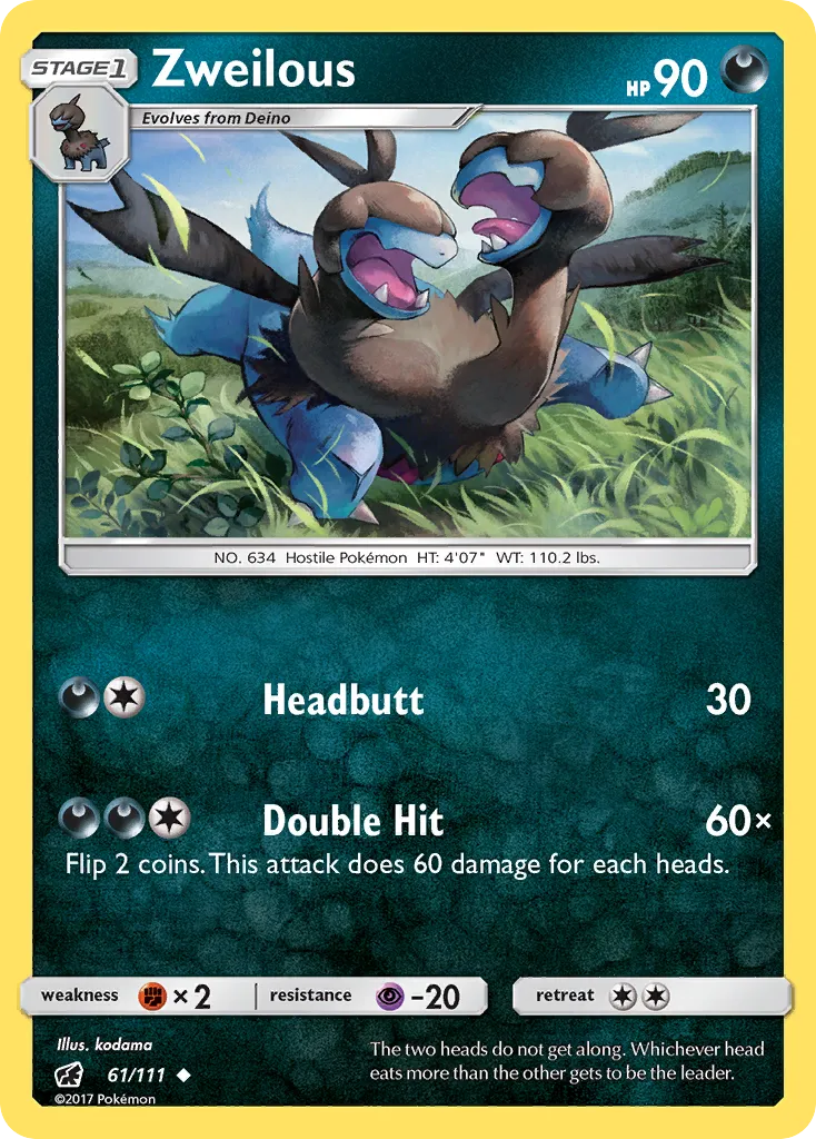 2017 Crimson Invasion Zweilous #061/111 Uncommon card image