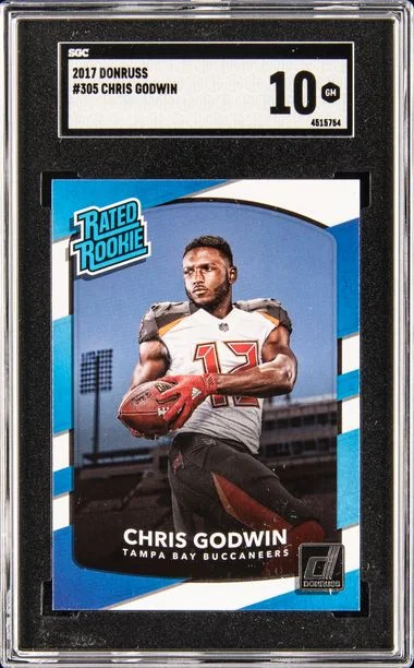 2017 Donruss Chris Godwin Null #305 card image