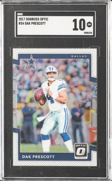 2017 Donruss Optic Dak Prescott #34 card image