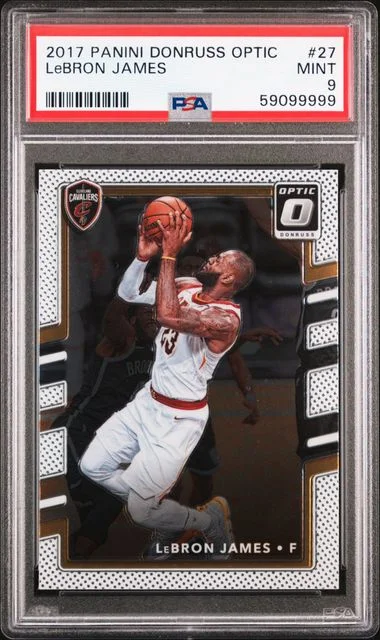 2017 Donruss Optic LeBron James #27 card image