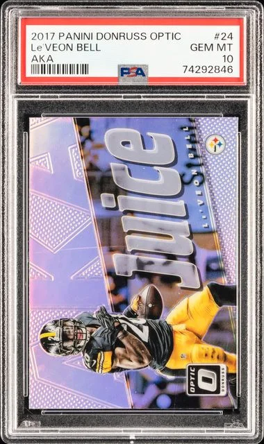 2017 Donruss Optic Le'Veon Bell Aka #24 card image