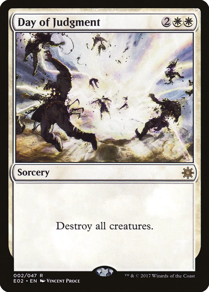 2017 Explorers of Ixalan Day of Judgment rare #2 unlisted card image
