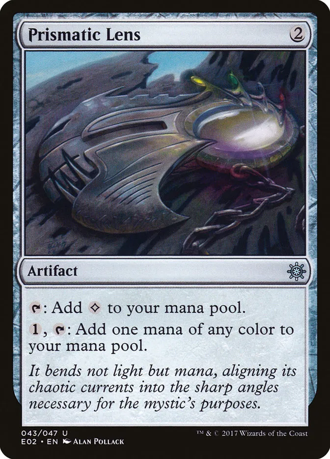 2017 Explorers of Ixalan Prismatic Lens uncommon #43 unlisted card image