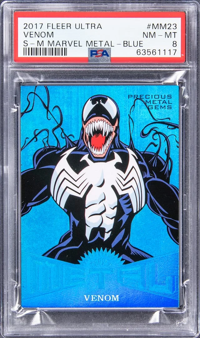 2017 Fleer Ultra Marvel Venom Metal PMG Red #MM23 card image