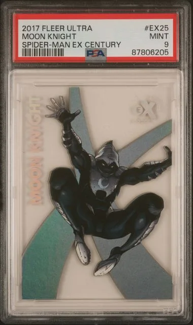 2017 Fleer Ultra Spider-Man Moon Knight Ex Century #EX25 card image