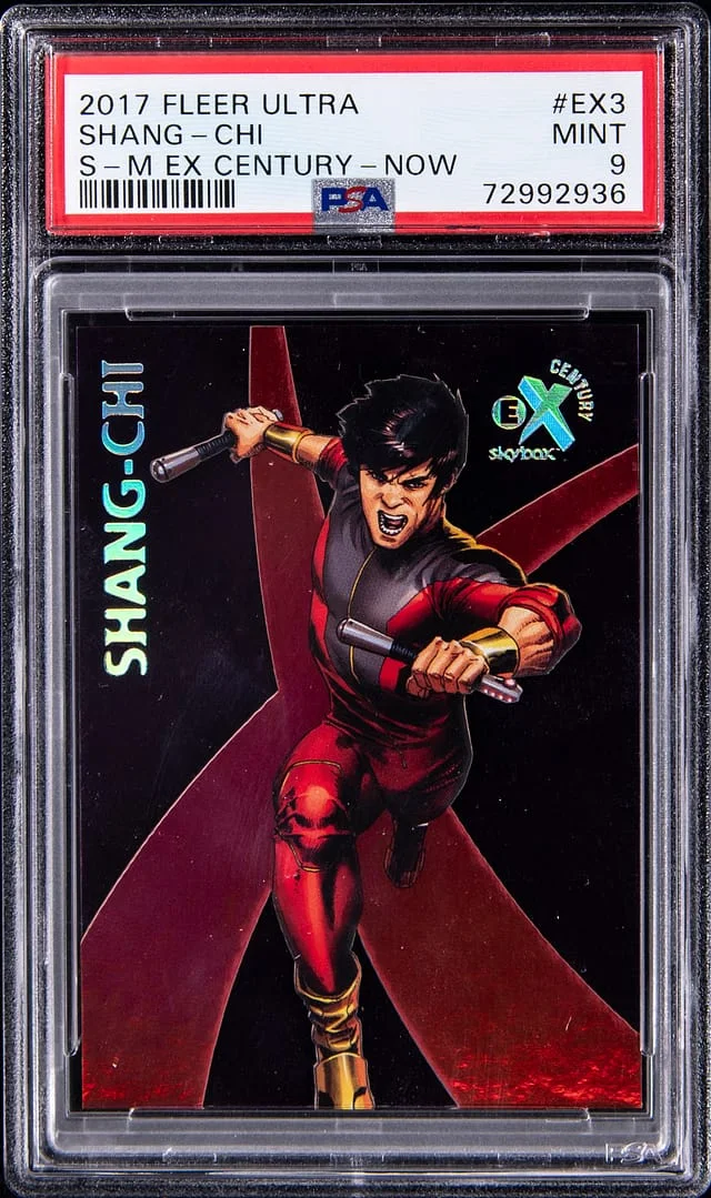 2017 Fleer Ultra Spider-Man Shang-Chi EX Century Now #EX3 card image