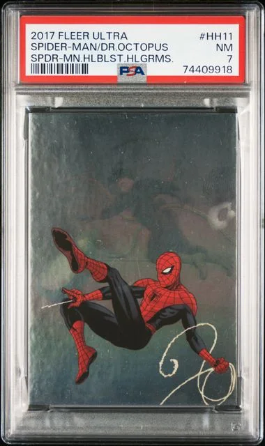 2017 Fleer Ultra Spider-Man Spider-Man vs. Doctor Octopus Holoblast Holograms #Hh11 card image