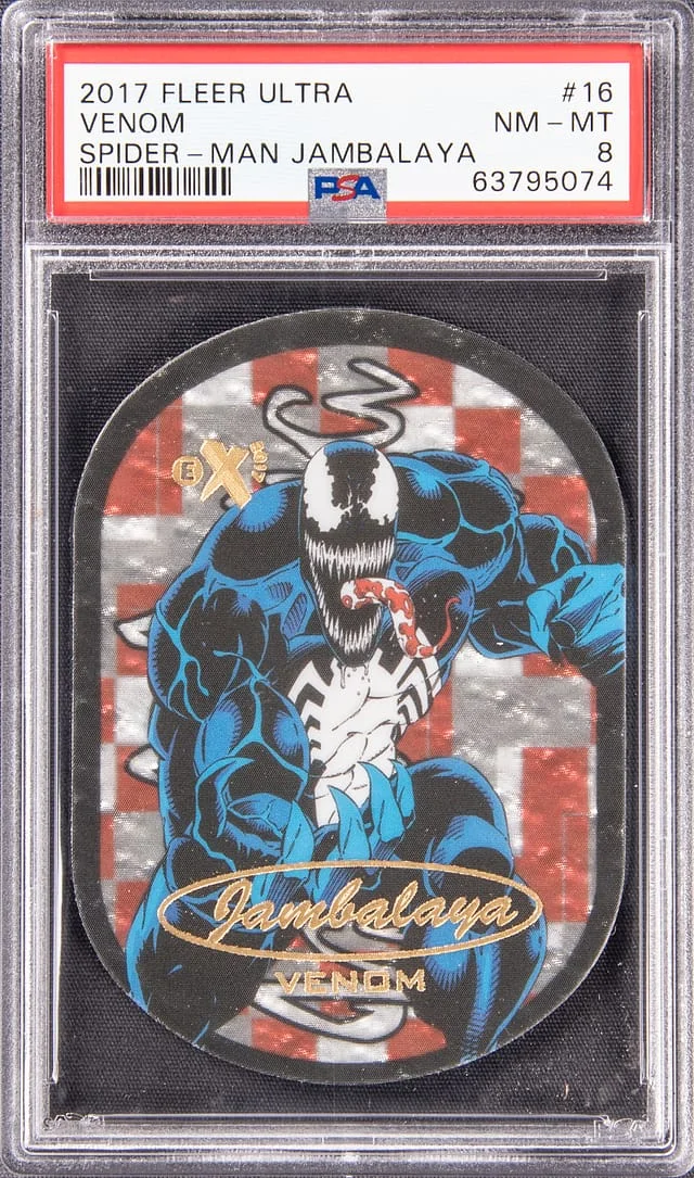 2017 Fleer Ultra Spider-Man Venom Jambalaya #16 card image