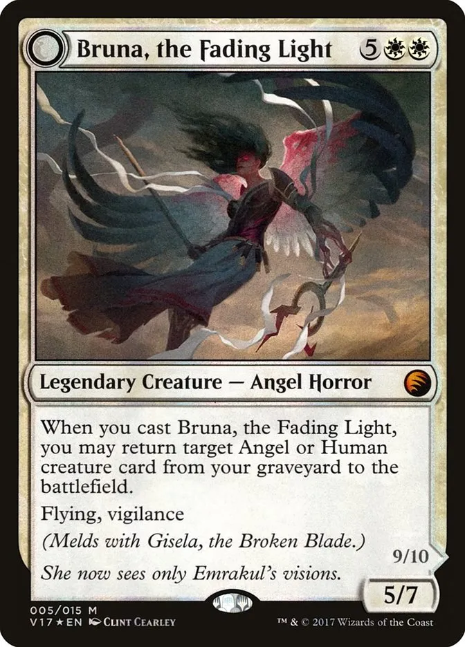 2017 From the Vault: Transform Bruna, the Fading Light mythic #5a unlisted card image