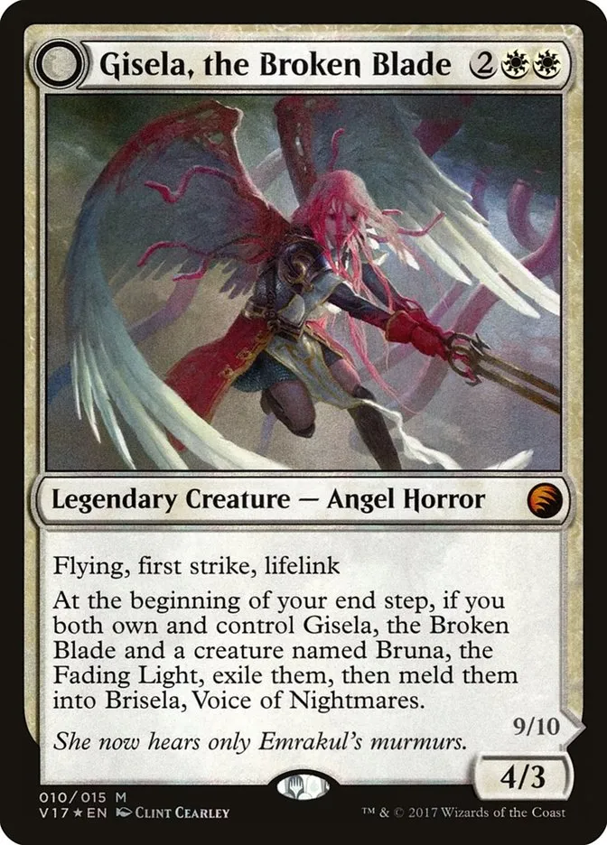 2017 From the Vault: Transform Gisela, the Broken Blade mythic #10 unlisted card image