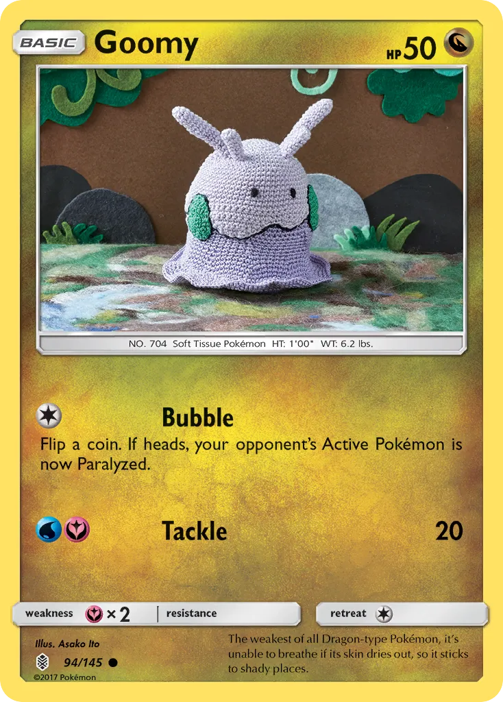 2017 Guardians Rising Goomy #094/145 Common card image