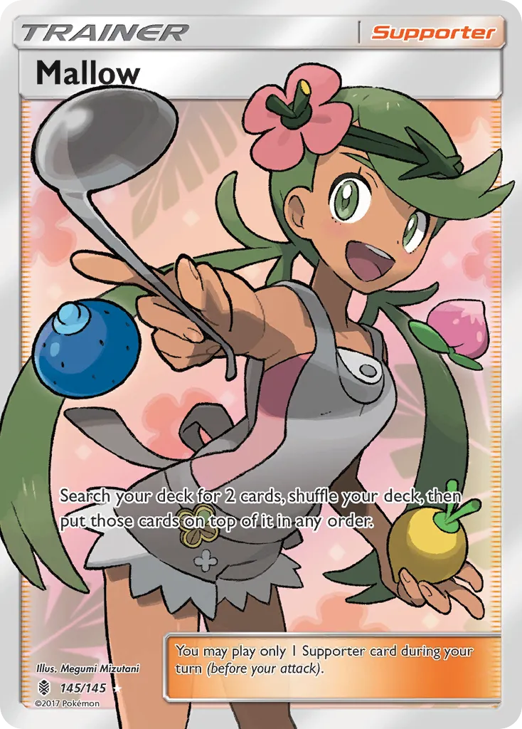 2017 Guardians Rising Mallow #127/145 Uncommon card image