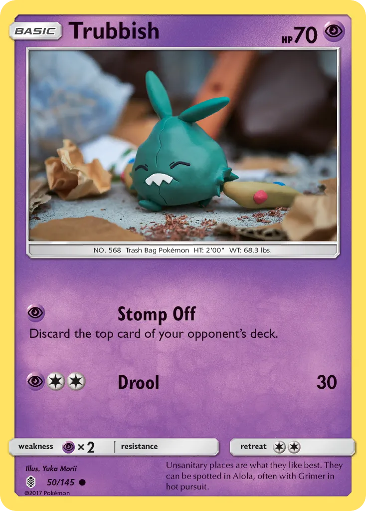 2017 Guardians Rising Trubbish #050/145 Common card image