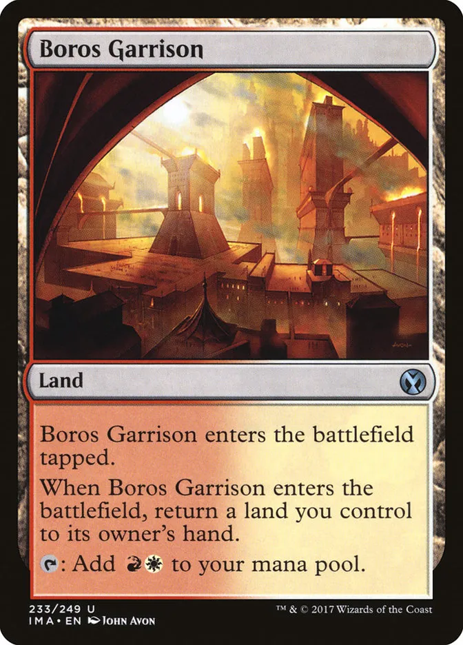 2017 Iconic Masters Boros Garrison uncommon #233 unlisted card image