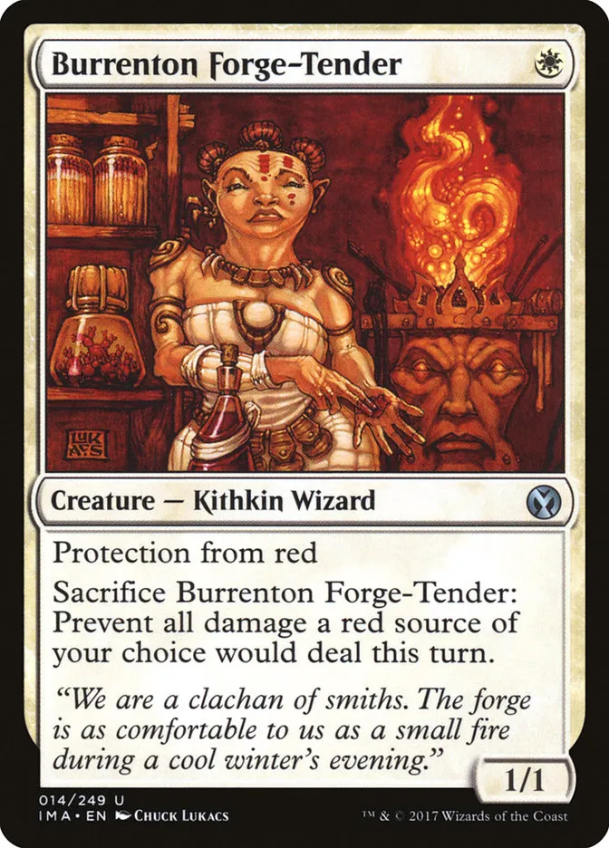 2017 Iconic Masters Burrenton Forge-Tender uncommon #14 unlisted card image