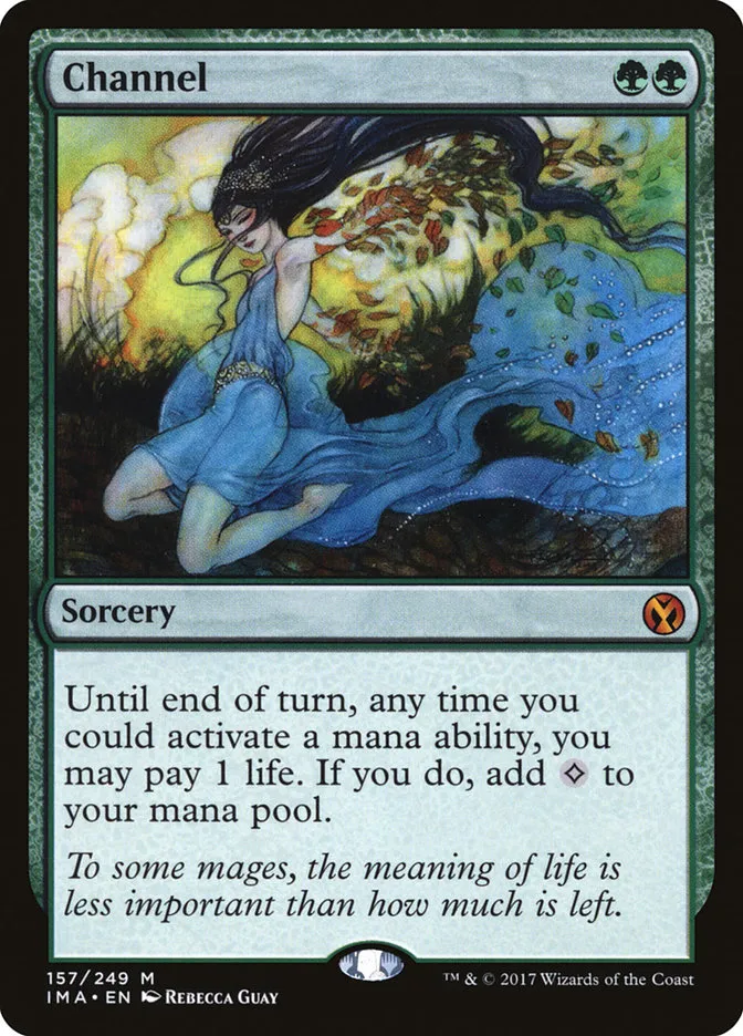 2017 Iconic Masters Channel mythic #157 unlisted card image
