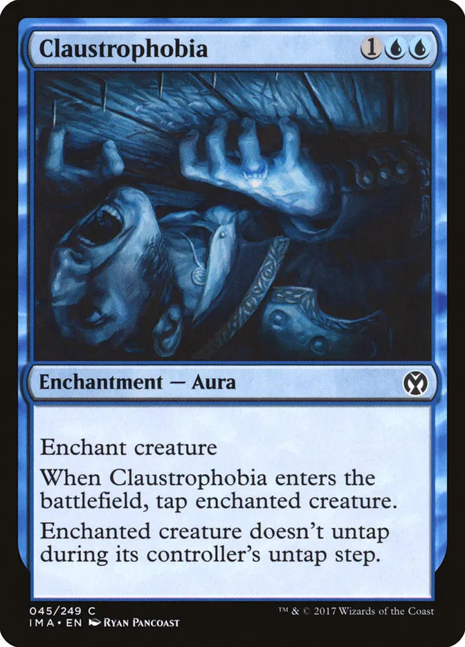 2017 Iconic Masters Claustrophobia common #45 unlisted card image