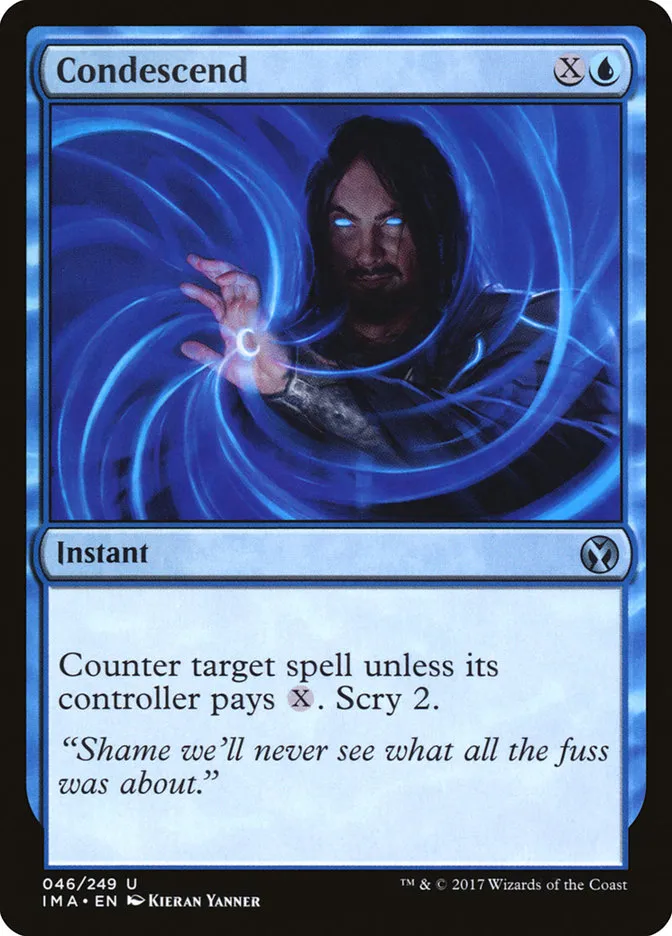 2017 Iconic Masters Condescend uncommon #46 unlisted card image
