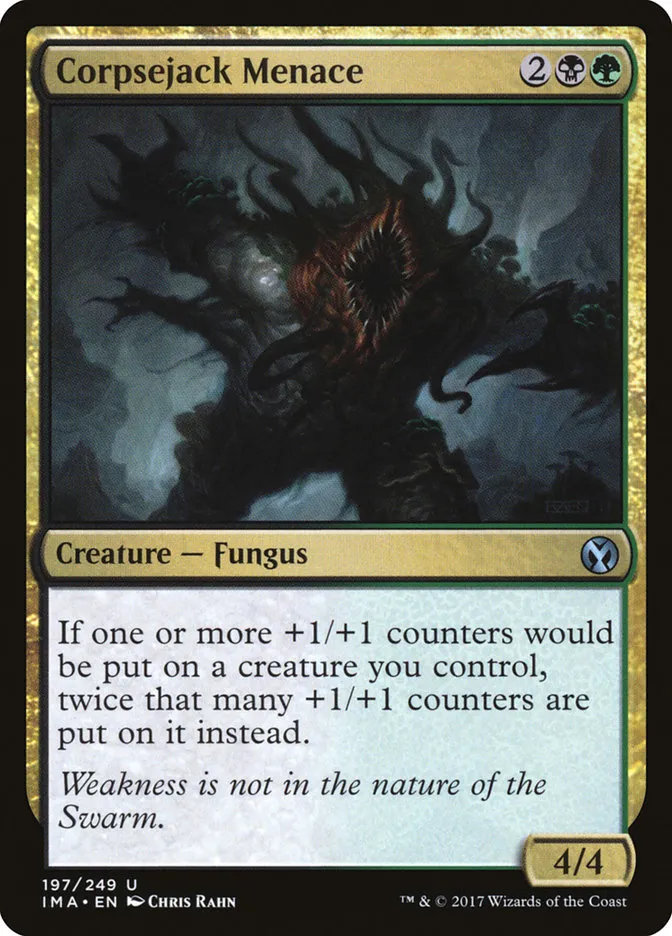 2017 Iconic Masters Corpsejack Menace uncommon #197 unlisted card image