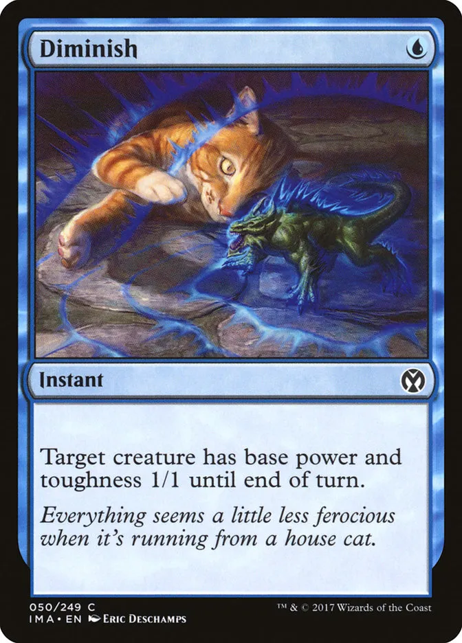 2017 Iconic Masters Diminish common #50 unlisted card image