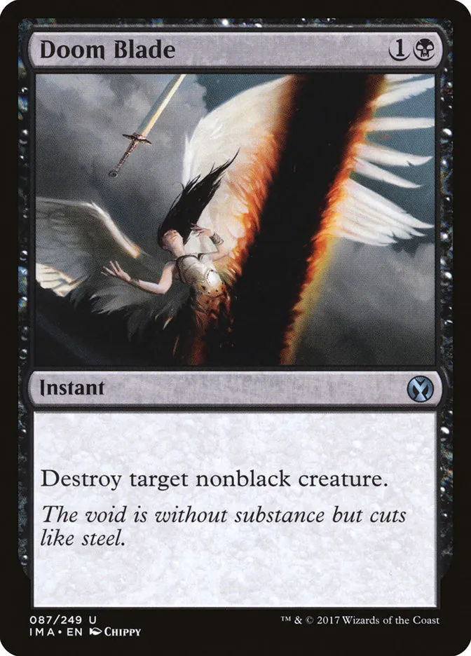 2017 Iconic Masters Doom Blade uncommon #87 unlisted card image