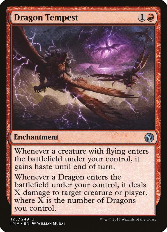 2017 Iconic Masters Dragon Tempest uncommon #125 unlisted card image