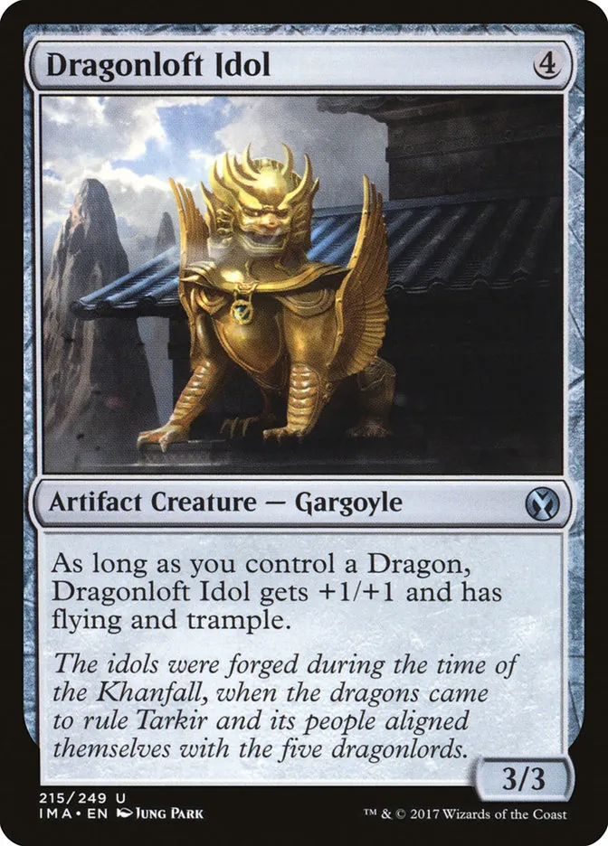 2017 Iconic Masters Dragonloft Idol uncommon #215 unlisted card image