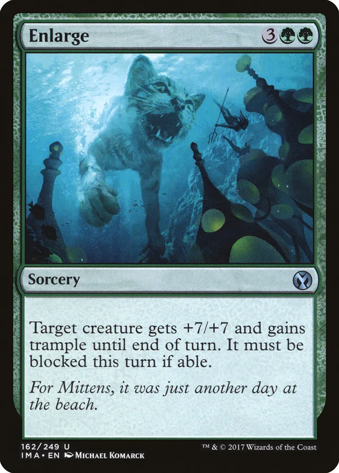2017 Iconic Masters Enlarge uncommon #162 unlisted card image