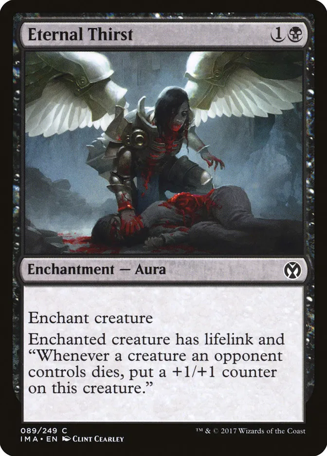 2017 Iconic Masters Eternal Thirst common #89 unlisted card image