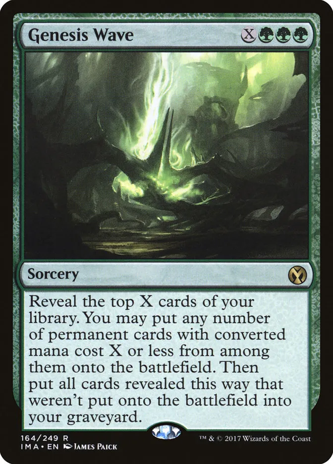 2017 Iconic Masters Genesis Wave rare #164 unlisted card image