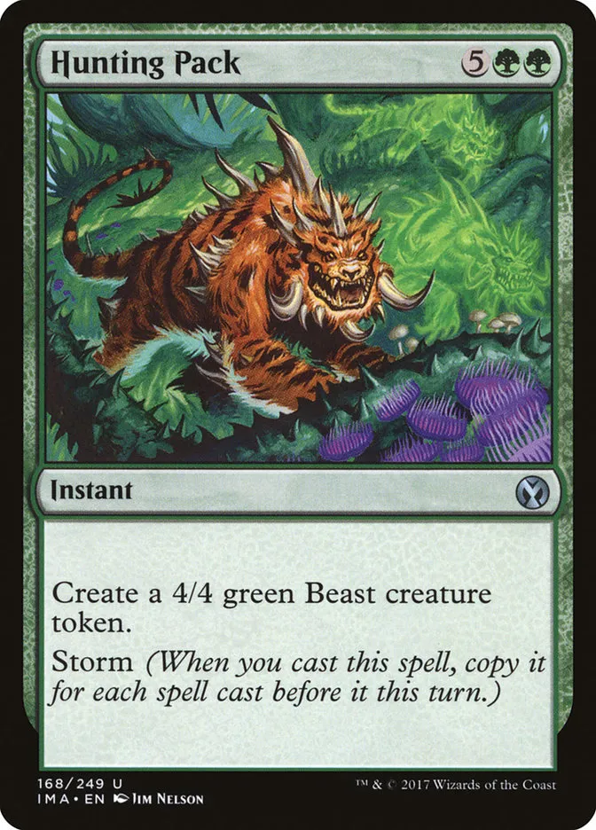 2017 Iconic Masters Hunting Pack uncommon #168 unlisted card image