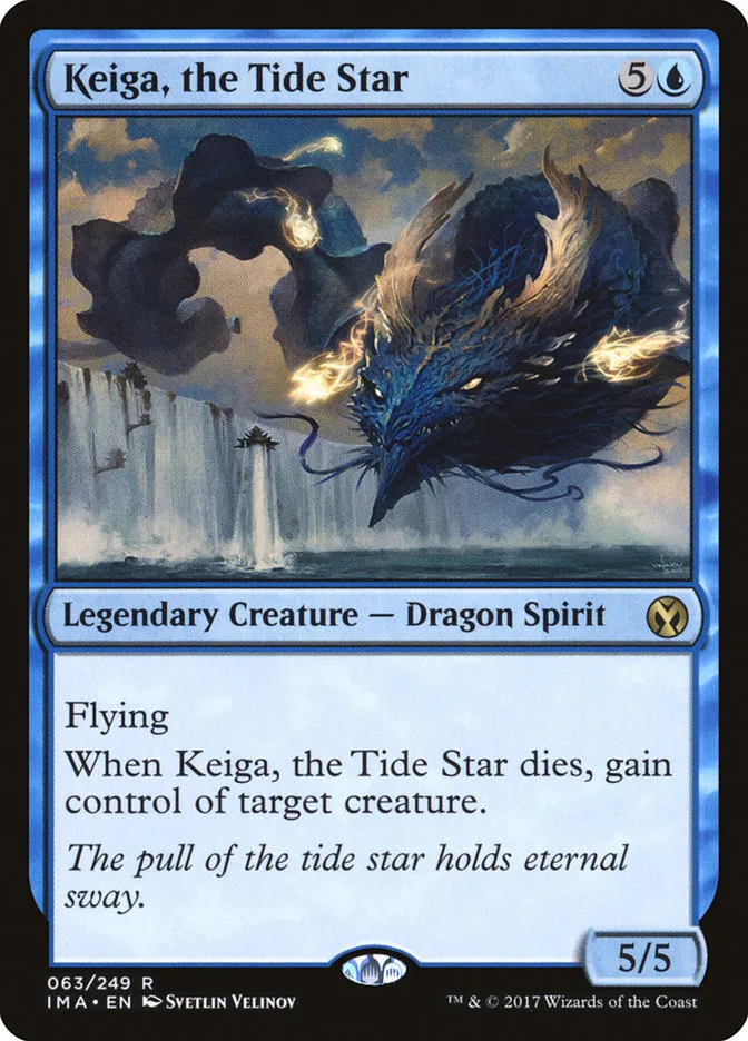2017 Iconic Masters Keiga, the Tide Star rare #63 unlisted card image