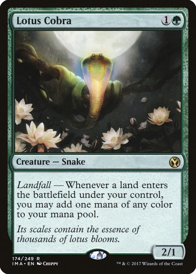 2017 Iconic Masters Lotus Cobra rare #174 unlisted card image
