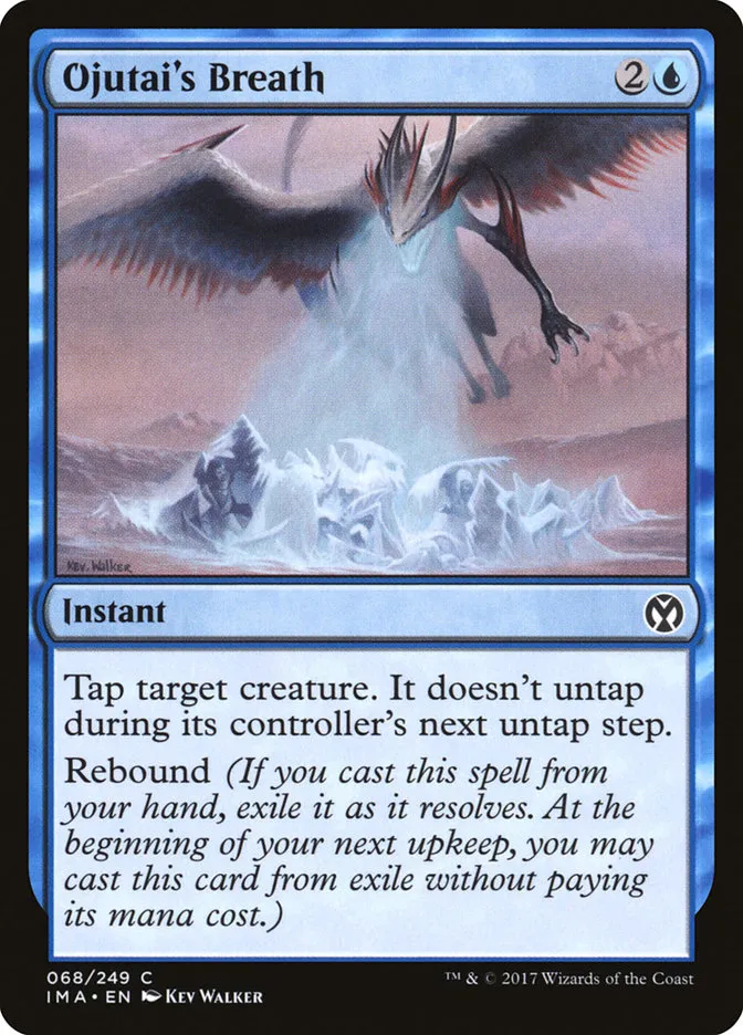 2017 Iconic Masters Ojutai's Breath common #68 unlisted card image