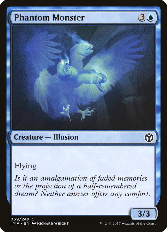 2017 Iconic Masters Phantom Monster common #69 unlisted card image