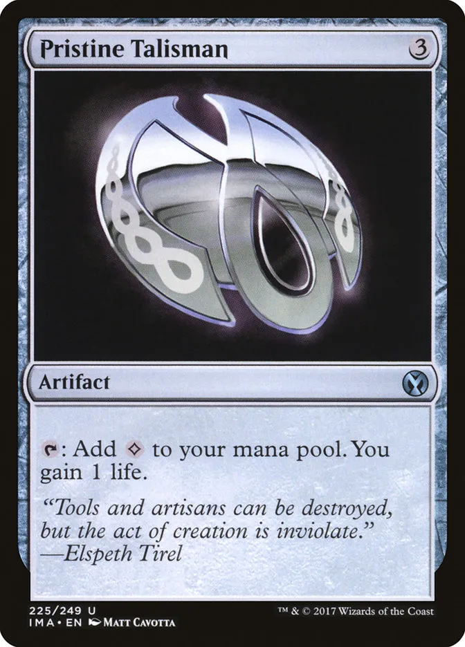 2017 Iconic Masters Pristine Talisman uncommon #225 unlisted card image