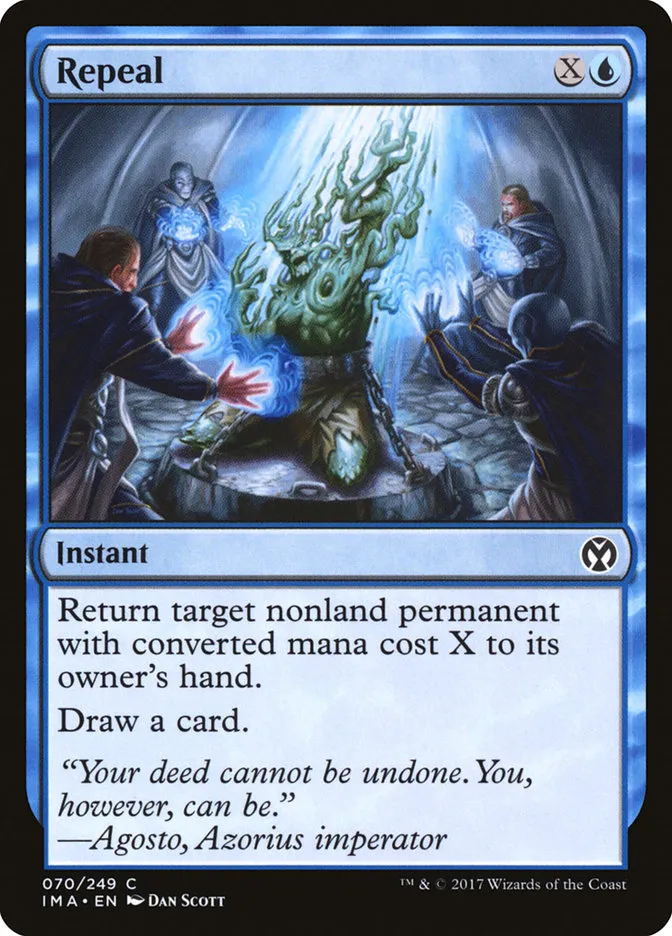 2017 Iconic Masters Repeal common #70 unlisted card image