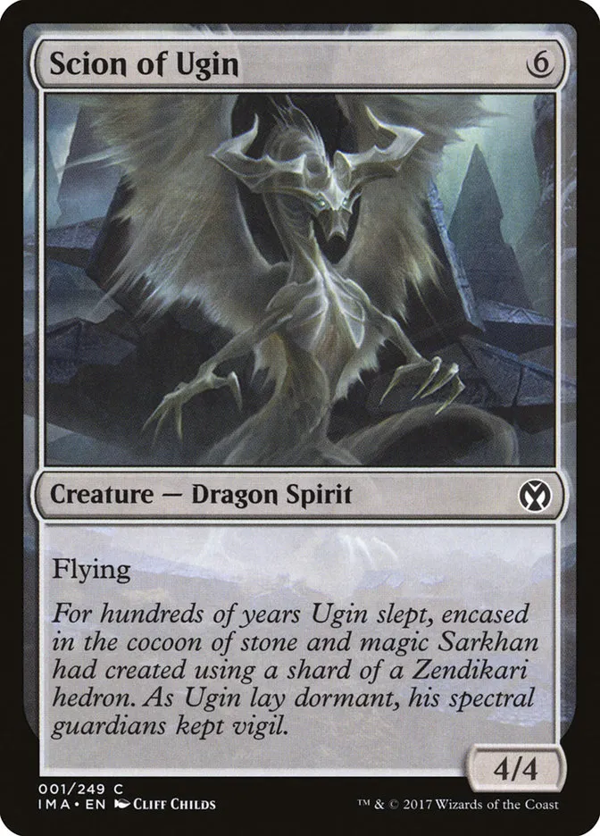 2017 Iconic Masters Scion of Ugin common #1 unlisted card image
