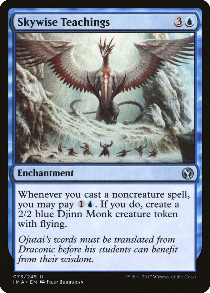 2017 Iconic Masters Skywise Teachings uncommon #73 unlisted card image